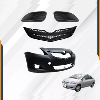 Foto 2 | Foto 2 | Fascia Del Yaris Sedan 4pts Con Parrilla Y Rejillas 07 08 09