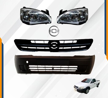 Foto 2 | Foto 2 | Fascia Del Tornado Completa Con Faros Y Parrilla 04-11