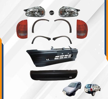 Foto 2 | Foto 2 | Fascia Del Y Tras Chevy 94 -00 Completas Con Molduras Swing