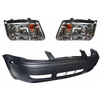 Foto 1 | Foto 1 | Fascia Del Jetta A4 99 00 01 02 03 04 Con Faros Bola Ambar