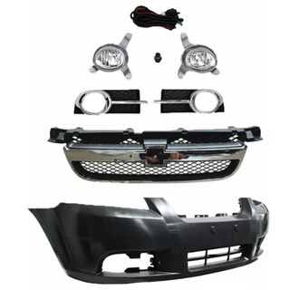 Foto 1 | Foto 1 | Fascia Delantera Aveo 07-11 Con Faros Neblineros Y Parrilla