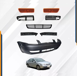 Foto 2 | Foto 2 | Fascia Del Jetta A4 99 01 0203 04 05 Rejillas Y Cuartos