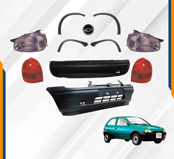 Foto 2 | Foto 2 | Fascia Del Y Tras Chevy 3 Pts 94 -00 Completas Y Cantoneras