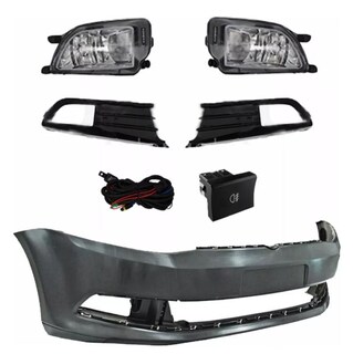Foto 1 | Foto 1 | Fascia Delantera Gol 13 14 15 16 Con Faros Niebla Y Rejillas