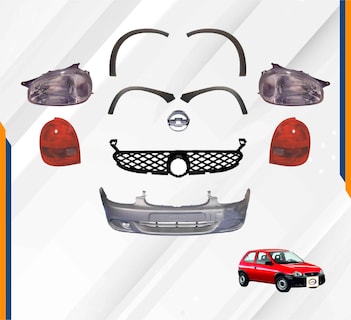 Foto 2 | Foto 2 | Fascia Del Y Tras Completa Chevy 01 02 03 Con Cantoneras