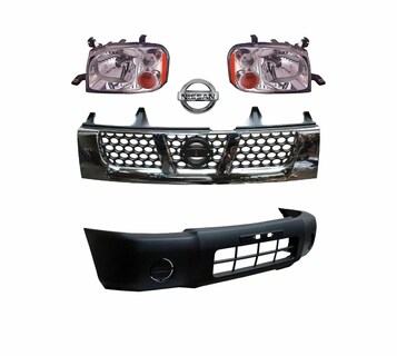 Foto 1 | Foto 1 | Fascia Np300/d22 09 10 11 12 13 14 15 Con Parrilla Cromo Faros
