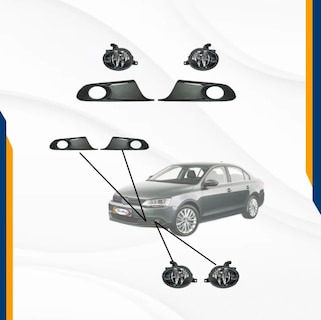 Foto 3 | Foto 3 | Fascia Delantera Jetta 11 12 13 14 Mk6 Con Neblineros