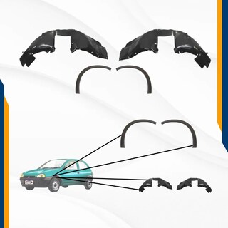 Foto 3 | Foto 3 | Fascia Chevy 94 95 96 97 98 99 Con Emblema Con Cantoneras