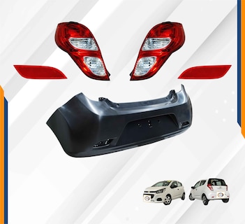 Foto 2 | Foto 2 | FASCIA TRASERA BEAT CON CALAVERAS HATCHBAC 18 19 20 21 22