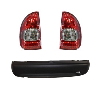 Foto 1 | Foto 1 | Facia Trasera Chevy 5 Pts Swing 01 02 03 con Calaveras