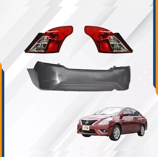 Foto 2 | Foto 2 | Fascia Trasera Versa Con Calaveras 15 16 17 18 19 V-drive