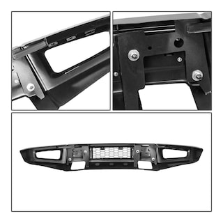 Foto 6 | Foto 6 | Defensa Delantera Color Negro Compatible Con Lobo Y Otros Modelos 2015-2017 | Dunari Powersports | A0191 | Color Negro