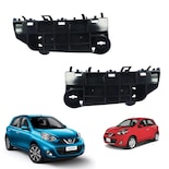 Kit Guías Soportes Fascia Delantera Para Auto Nissan March 2014-2021