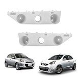 Kit Guías Soportes Fascia Delantera Para Auto Nissan March 2011-2013