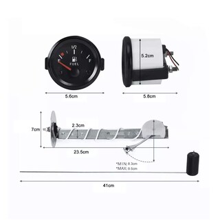 Foto 4 | Foto 4 | Marcador De Gasolina Universal Con Flotador P/ Carro 12v 28pzs Eo Safe Imports Esi-10619 Negro