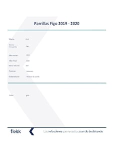 Foto 2 | Foto 2 | Parrillas, Marco Y Molduras De Parrilla, Ford Figo, 2019 Al 2020