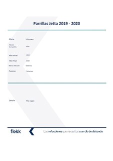 Foto 2 | Foto 2 | Parrillas, Marco Y Molduras De Parrilla, Volkswagen Jetta, 2019 Al 2020