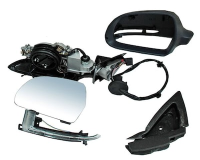 Foto 1 | Foto 1 | Espejo Automotriz Tyc Audi A3 2009-2013 5 Puertas Eléctrico para Pintar/ Desempañante Autoabatible Piloto