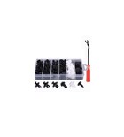Kit 100 Grapas Universal Automotrices 6 Modelos más Quitagrapas Eo Safe Imports Esi-7299 Multicolor