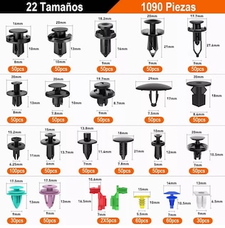 Foto 2 | Foto 2 | Set Grapas Automotrices Eo Safe Importsesi-7298 Multicolor 1211 PZAS con Quita Grapas