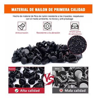 Foto 4 | Foto 4 | Grapas Automotrices 1815 Pzs Con Quita Grapas Molduras  Eo Safe Imports Esi-13688 Multicolor