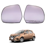 Kit Lunas De Espejos Laterales Para Auto March 2011-2024 Original Nissan