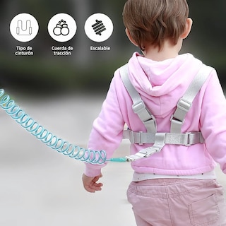 Foto 3 | Foto 3 | Arnés de Seguridad con Correa Llave para Niños color Gris