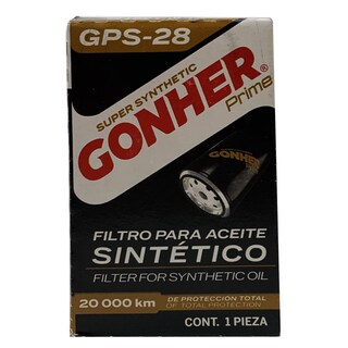 Foto 4 | Foto 4 | Filtro De Aceite Sintético Gonher Prime Gps-28