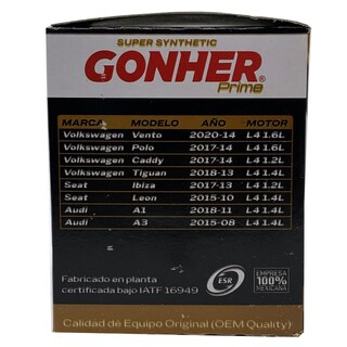 Foto 3 | Foto 3 | Filtro De Aceite Sintético Gonher Prime Gps-561