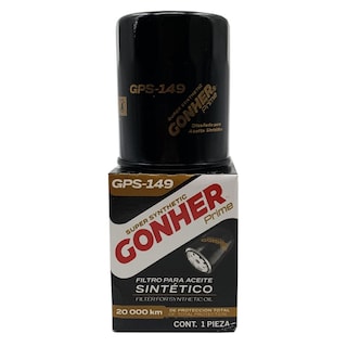 Foto 1 | Foto 1 | Filtro De Aceite Sintético Gonher Prime Gps-149