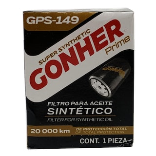 Foto 3 | Foto 3 | Filtro De Aceite Sintético Gonher Prime Gps-149