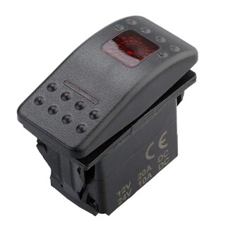 Foto 1 | Foto 1 | Switch Con 5 Patas Para Luces Auxiliares Con Piloto Rojo