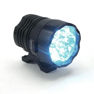 Foto 2 | Foto 2 | Faro Auxiliar 6 Led Tipo Redondo Luz Blanca Con Luz Alta, Baja Y Estrobo Para Motocicleta