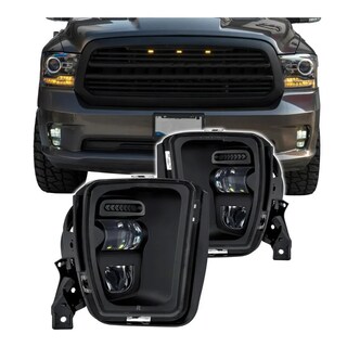 Foto 1 | Foto 1 | Faros De Niebla Led Compatible Con 1500 2013-2017 | Dunari Powersports | A0844 | Color Transparente