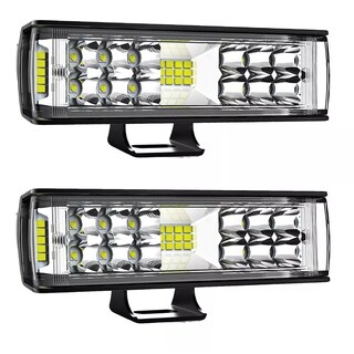 Foto 1 | Foto 1 | Par Faros Led Auxiliares 188w Triple-fila 8000k 34led Eo Safe Imports Esi-16872 Negro