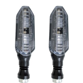 Foto 3 | Foto 3 | Direccional Delantera/trasera Tipo Cb Twister Rojo Led Set 12v