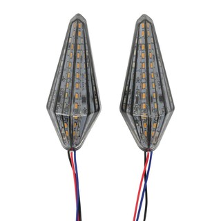 Foto 2 | Foto 2 | Direccional Delantera/trasera Autoadherible Secuencial Con Luz Cuarto Rojo Led Set 12v