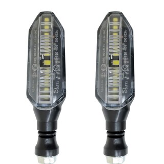 Foto 3 | Foto 3 | Direccional Delantera/trasera Tipo Cb Twister Blanca Led Set 12v