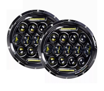 Foto 1 | Foto 1 | Par de Faros LED Eo Safe Imports Esi-8071 7 pulgadas Negro para Jeep