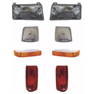 Foto 1 | Foto 1 | Faros Ford F-150 92 93 94 95 96 Con Cuartos Y Calaveras