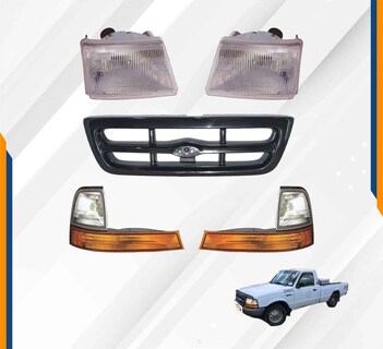 Foto 2 | Foto 2 | Faros Cuartos Y Parrilla Ranger 98 99 00 01 Argentina