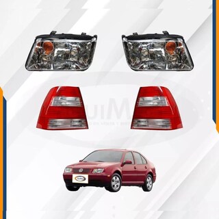 Foto 2 | Foto 2 | Faros Y Calaveras Jetta A4 99 01 02 03 04 05 06 07 Ambar
