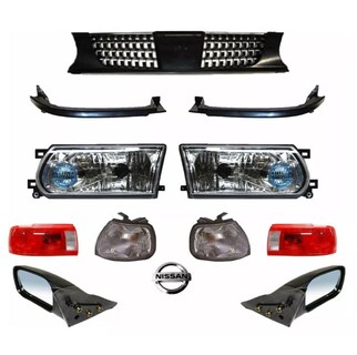 Foto 1 | Foto 1 | Faros Tsuru 3 01 - 17 Con Cuartos Parrilla Calavera Y Espejo