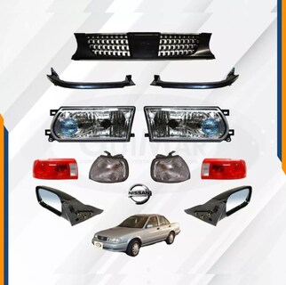 Foto 2 | Foto 2 | Faros Tsuru 3 01 - 17 Con Cuartos Parrilla Calavera Y Espejo