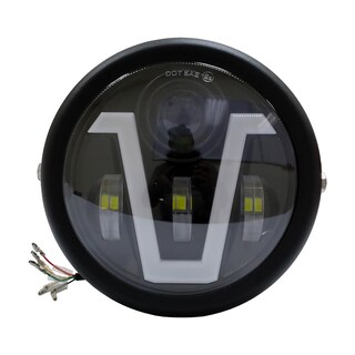 Foto 2 | Foto 2 | Faro Delantero Led Mod 138 Alta 43w/baja43w/luz Aux 6w 12v