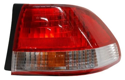 Foto 1 | Foto 1 | Calavera Accord 2001-2002 4 Puertas Rojo con Blanco Exterior con Focos Tyc Copiloto