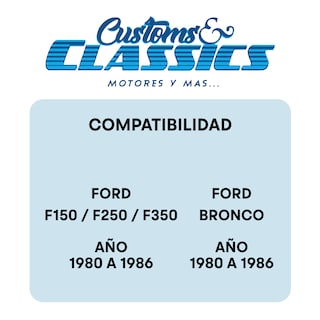 Foto 2 | Foto 2 | Cuartos Y Calaveras Compatibles Con Ford F150 Bronco 80 - 86