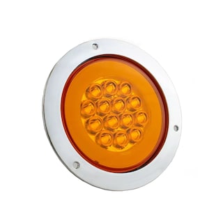 Foto 1 | Foto 1 | Plafón 14 LED Redondo Eo Safe Imports Esi-6245 Aro Plasma 4 Funciones 12-24 V Amarillo
