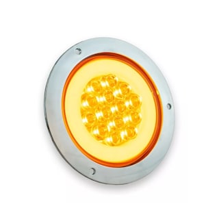 Foto 4 | Foto 4 | Plafón 14 LED Redondo Eo Safe Imports Esi-6245 Aro Plasma 4 Funciones 12-24 V Amarillo