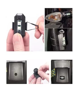 Foto 3 | Foto 3 | Luces Led De 7 Colores Para Moto, Dron Y Avión (6 Unidades). Negro